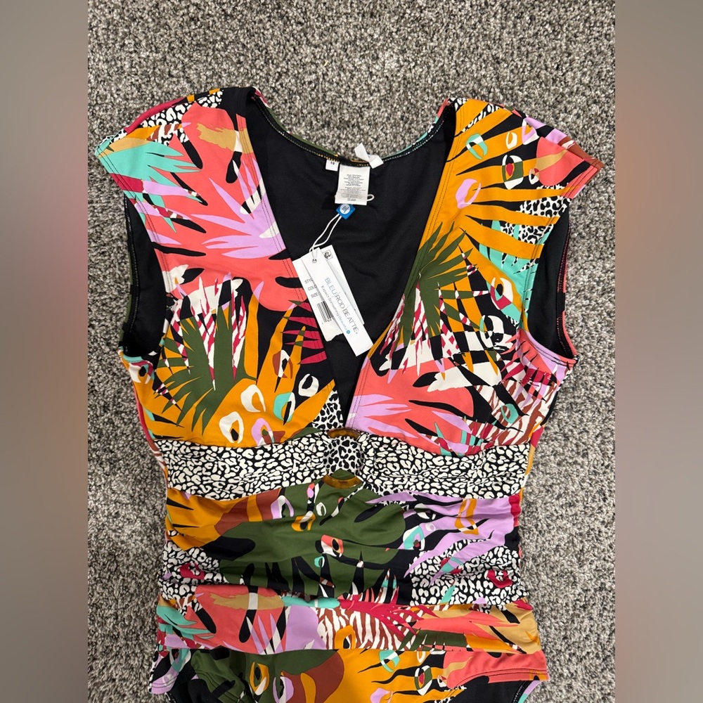 NWT Bleu by Ron Beattie Let's Get Loud swimsuit, size 10 - Picture 5 of 8